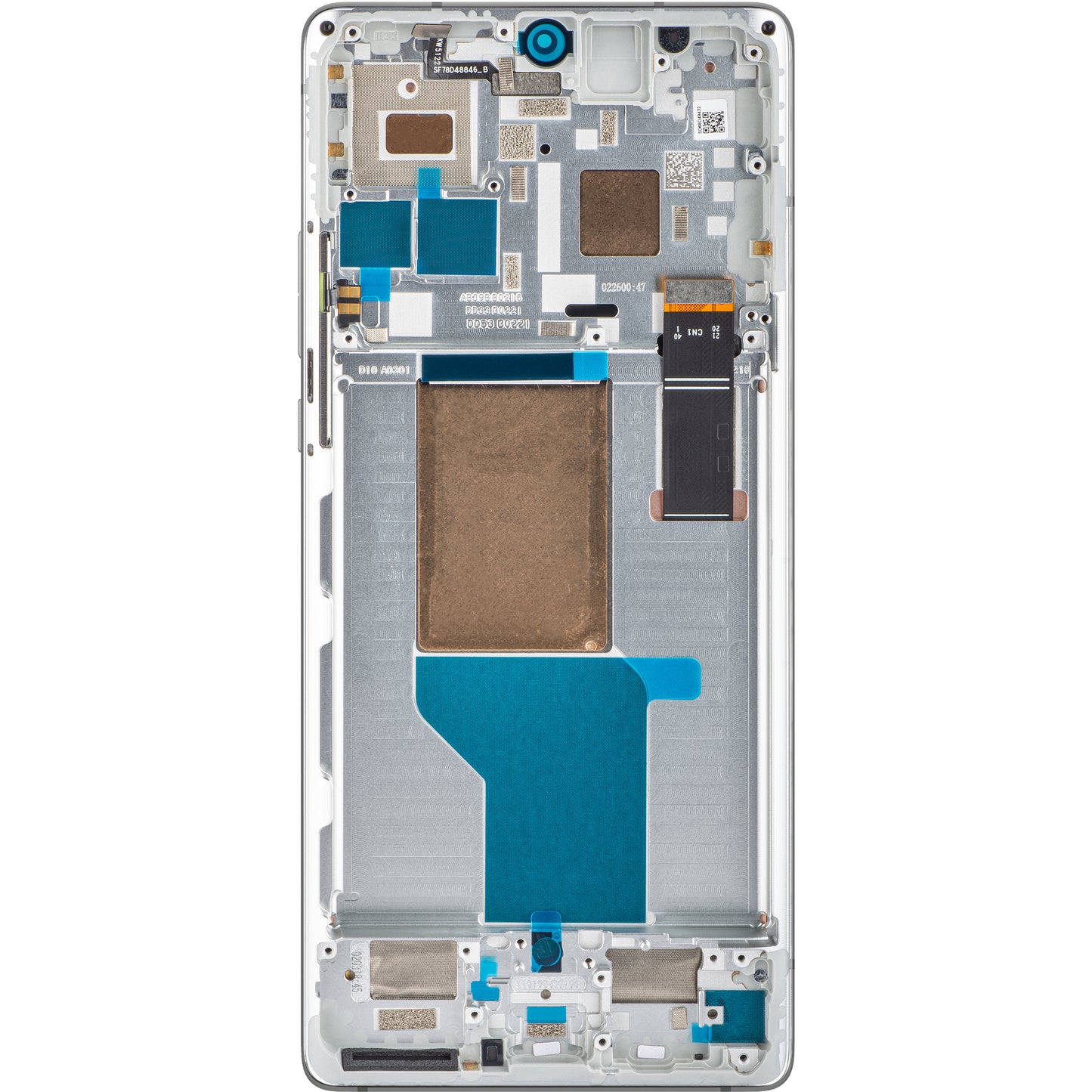 Motorola Edge 30 Ultra dotykový displej, s rámom, hviezdne biely, servisný balíček 5D68C21453