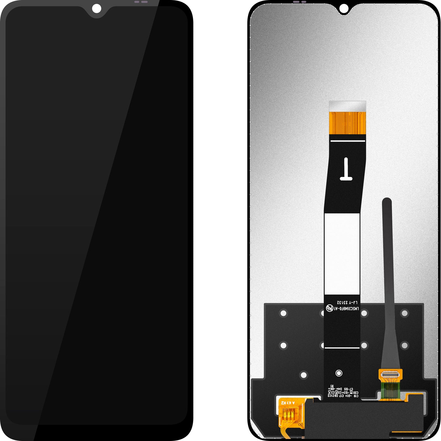 Display s dotykovou obrazovkou MP kompatibilný s Xiaomi Redmi 11A / 12C / Poco C55