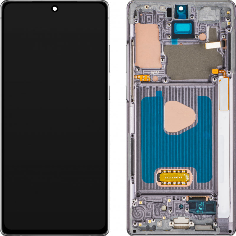 Displej s dotykovou obrazovkou MP kompatibilný so Samsung Galaxy Note 20 N980, s rámom, verzia OLED, čierna