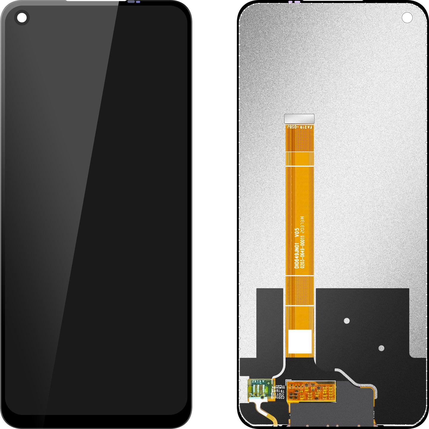 Displej s dotykovou obrazovkou MP kompatibilný s Realme 7 5G