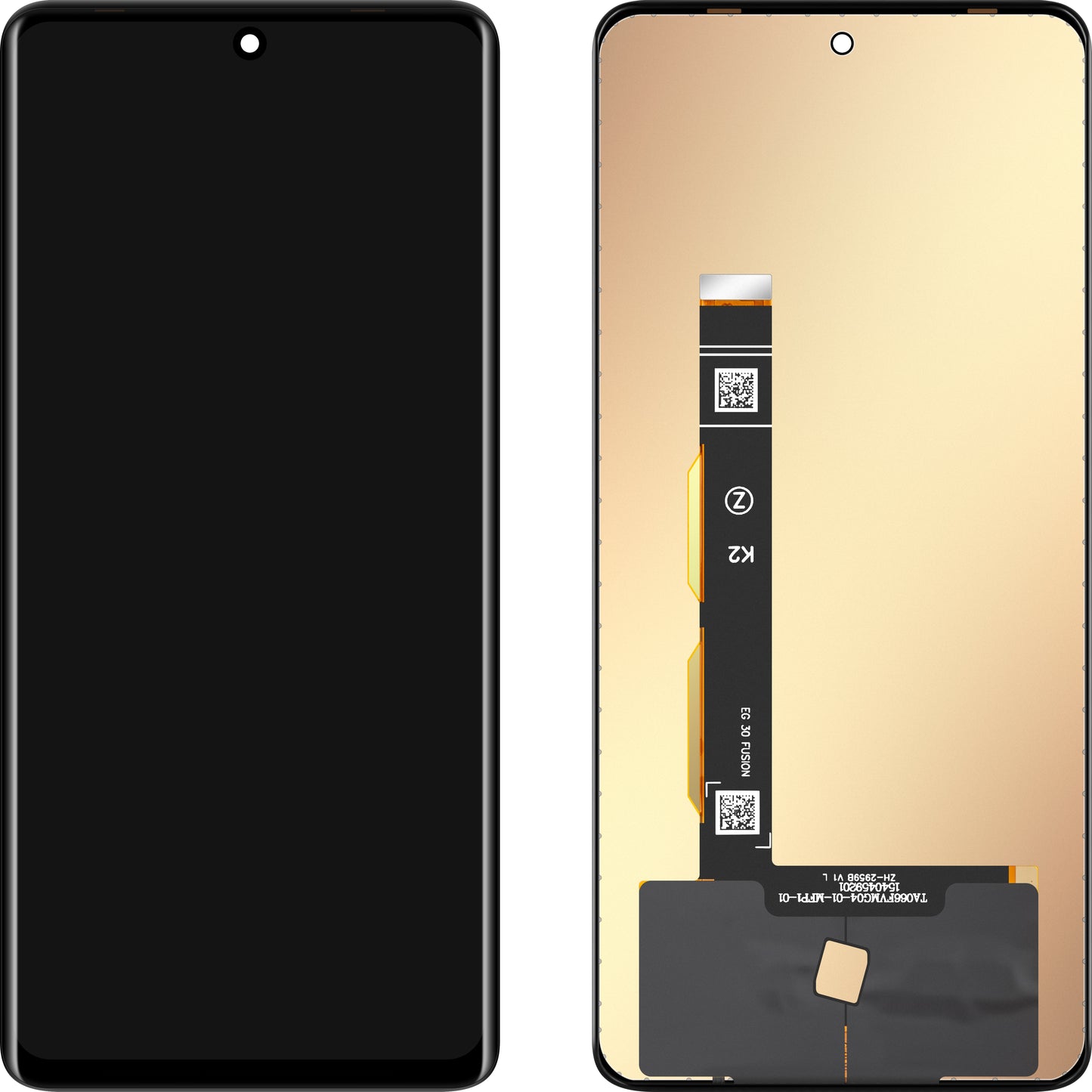 Displej s dotykovou obrazovkou MP kompatibilný s Motorola Edge 30 Fusion