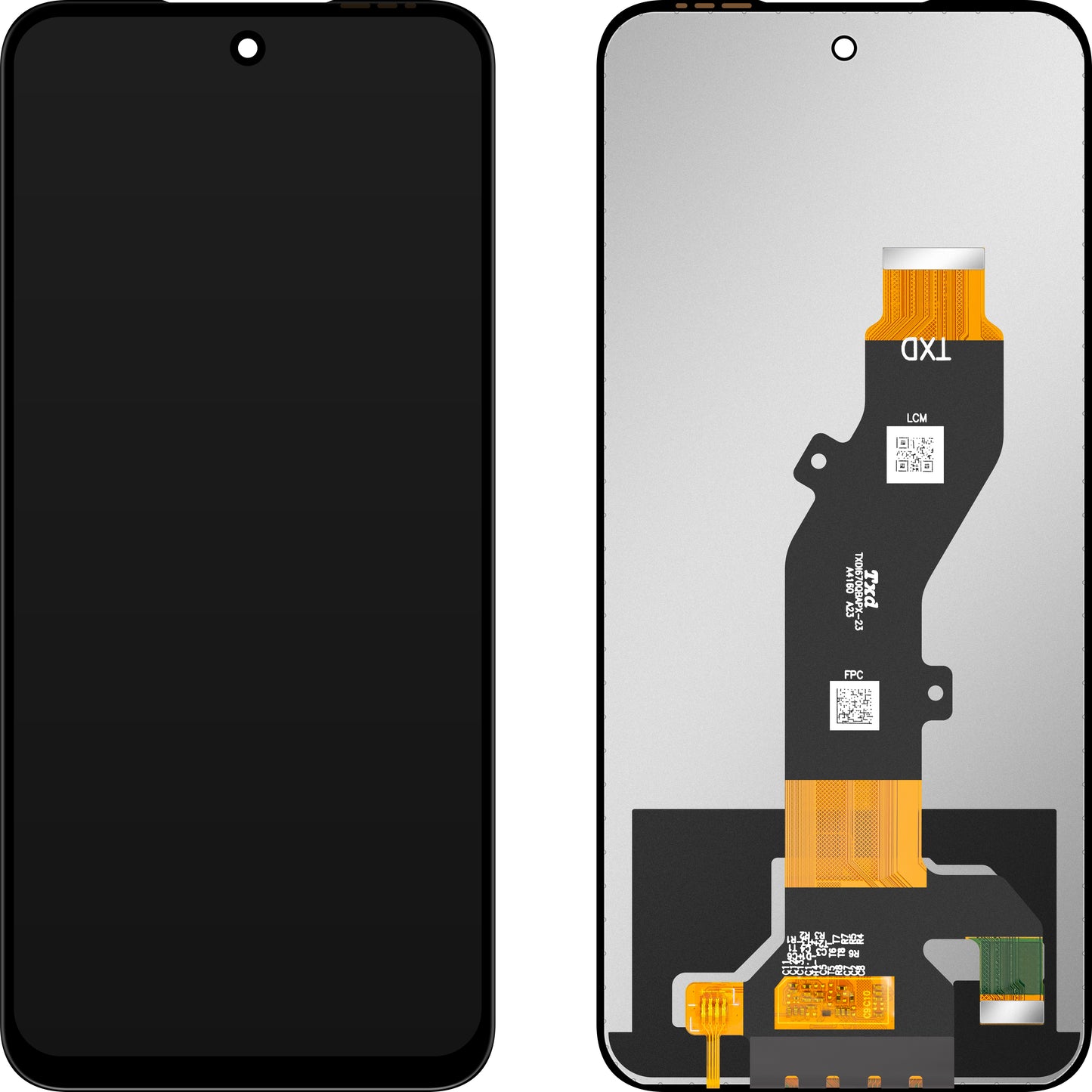 Displej s dotykovou obrazovkou MP kompatibilný s Tecno Pop 9 / Pop 9 4G / Pova 6 Neo 5G / Spark 30C / Spark 30C 5G