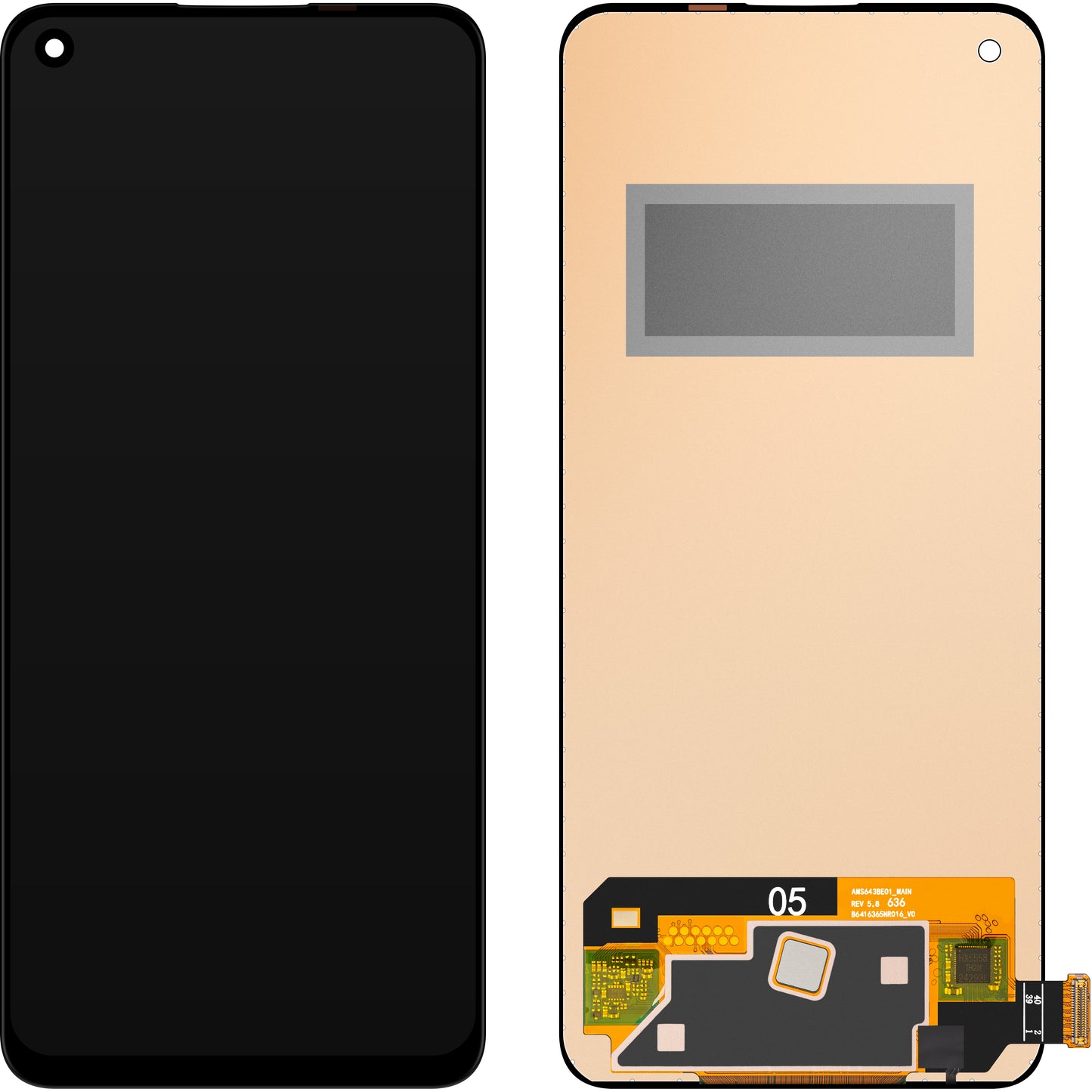 Displej s dotykovou obrazovkou MP kompatibilný s Oppo Find X3 Lite / K9 / Reno5 5G