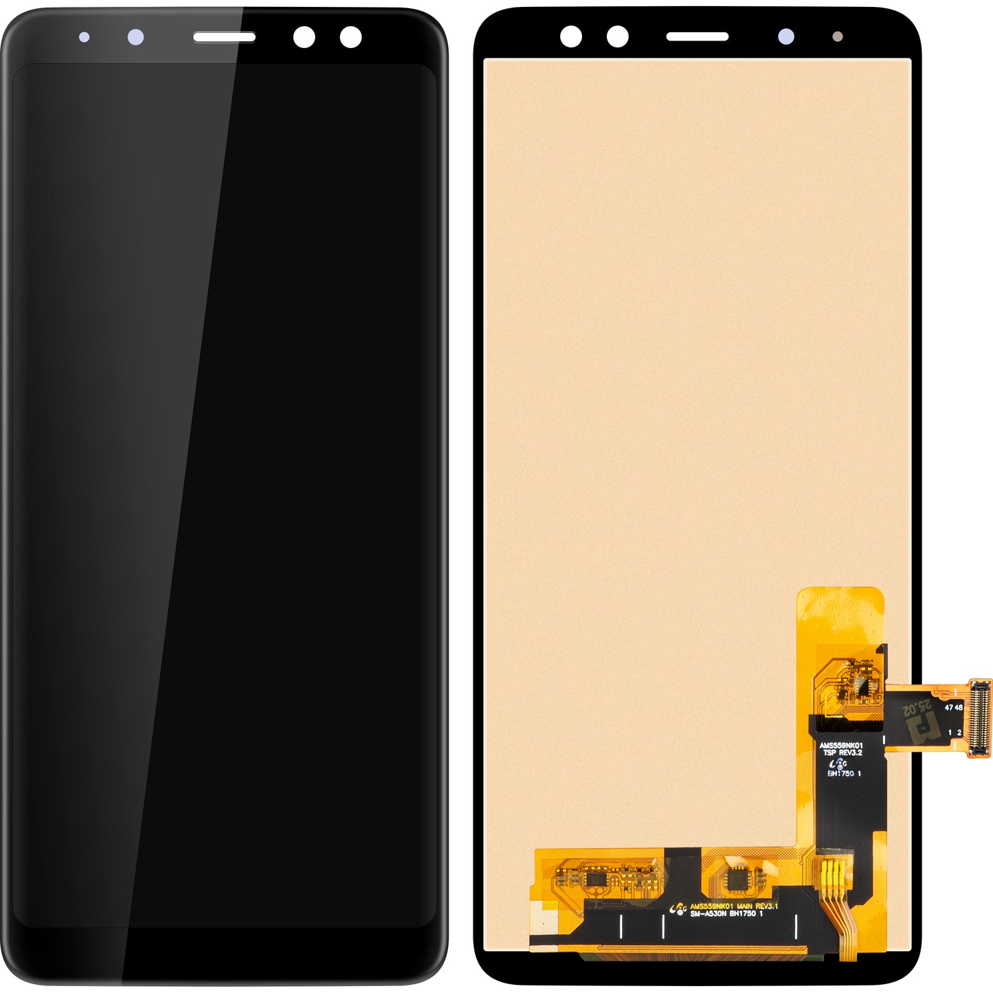 Display s dotykovým displejom MP kompatibilný so Samsung Galaxy A8 (2018) A530