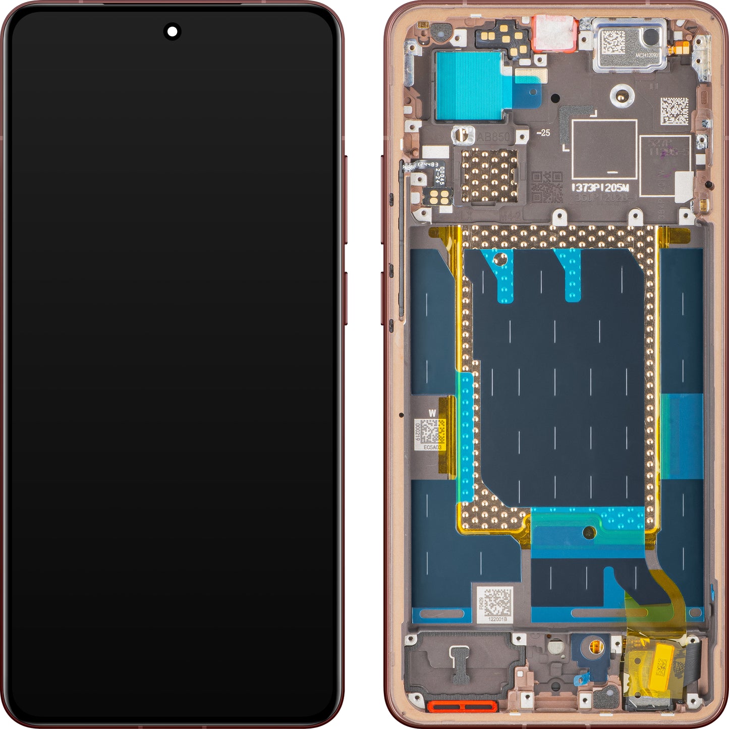 Displej s dotykovou obrazovkou Realme GT 7 Pro, s rámom, Oranžový (Mars Orange), Service Pack 621029000369