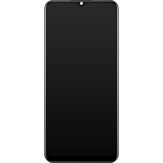 Realme C21Y dotykový displej, s rámom, čierny, servisný balíček 4908747