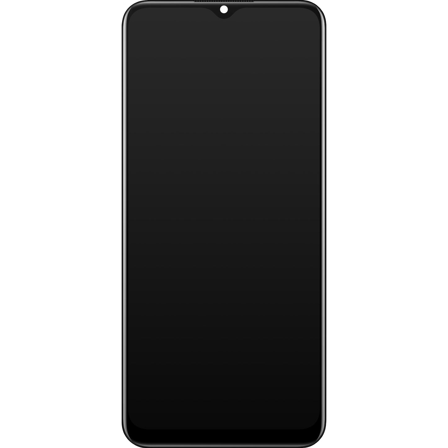 Realme C25Y dotykový displej, s rámom, čierny, servisný balíček 4908854