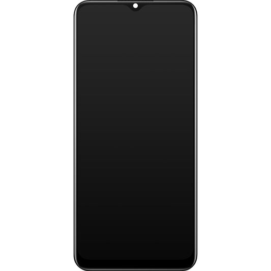 Realme C25Y dotykový displej, s rámom, čierny, servisný balíček 4908854