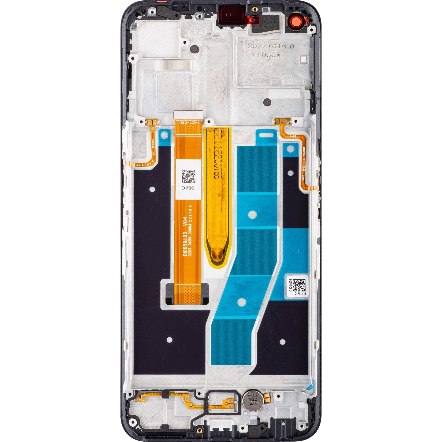 Realme 9 5G / 9 Pro dotykový displej, s rámom, čierny, servisný balík 4130050