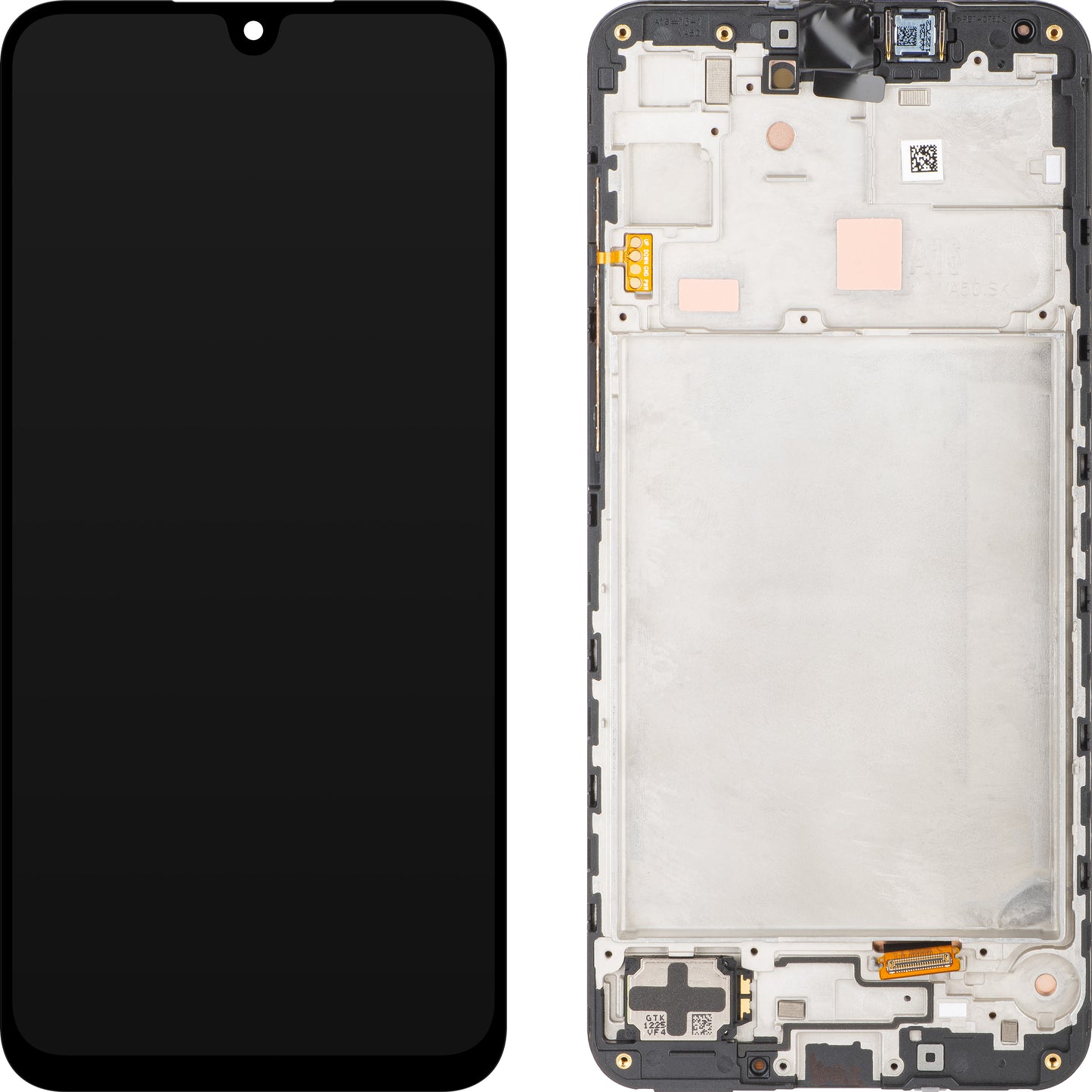 Displej s dotykovou obrazovkou Samsung Galaxy A16 5G A166, s rámom, čierny, Service Pack GH82-36143A