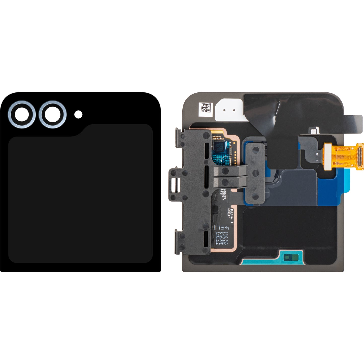Displej s dotykovou obrazovkou Samsung Galaxy Z Flip6 F741, Sub Outer, Modrý, Service Pack GH97-30012C