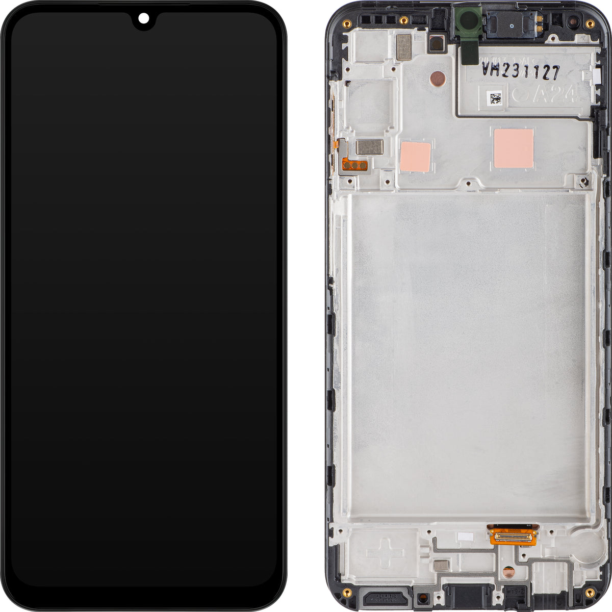 Displej s dotykovou obrazovkou Samsung Galaxy A24 4G A245, s rámom, čierny, Swap GH82-31240A