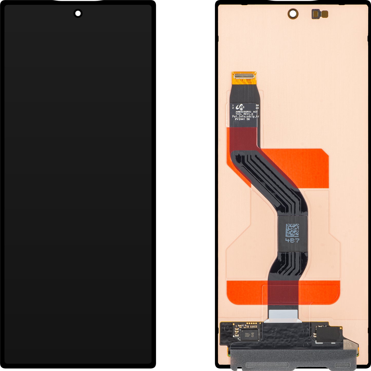 Displej s dotykovou obrazovkou Samsung Galaxy Z Fold6 F956, Sub Outer, Service Pack GH82-35047A
