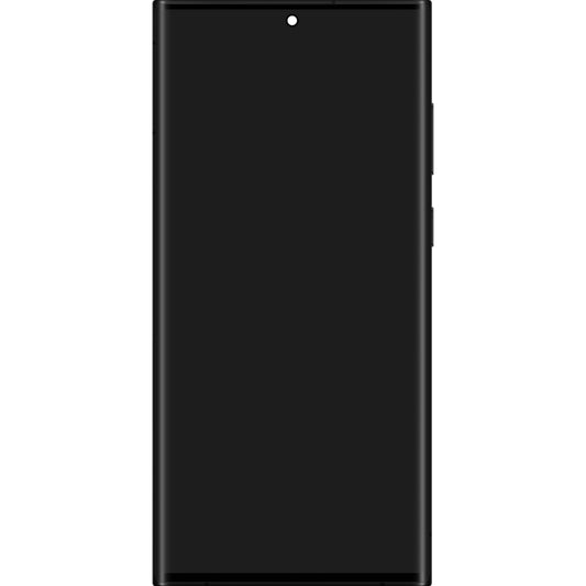 Samsung Galaxy S22 Ultra 5G S908 dotykový displej s rámom, nebesky modrý, servisný balíček GH82-27488E