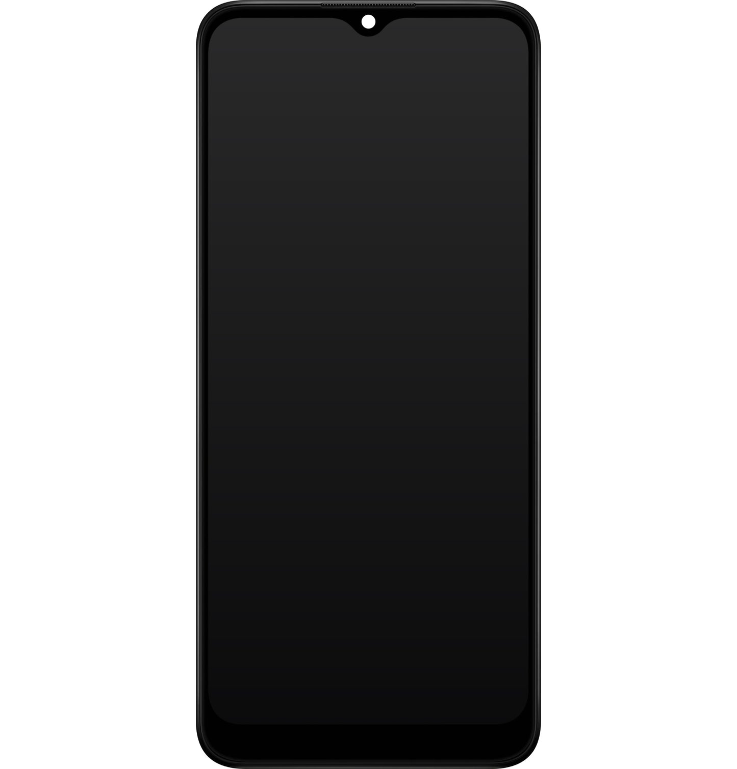 Dotykový displej Samsung Galaxy A03s A037, s rámom, verzia G, čierny, servisný balík GH81-21233A