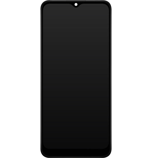 Dotykový displej Samsung Galaxy A03s A037, s rámom, verzia G, čierny, servisný balík GH81-21233A