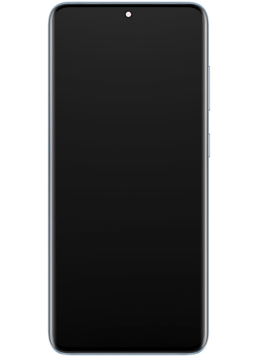 Samsung Galaxy S20 5G G981 / S20 G980 dotykový displej s rámom, modrý, servisný balíček GH82-31432D