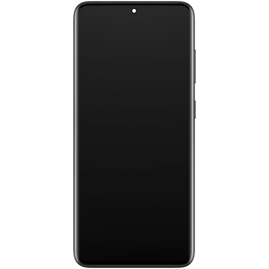 Samsung Galaxy S20+ 5G G986 / S20+ G985 Dotykový displej s rámom, čierny, servisný balíček GH82-31441A
