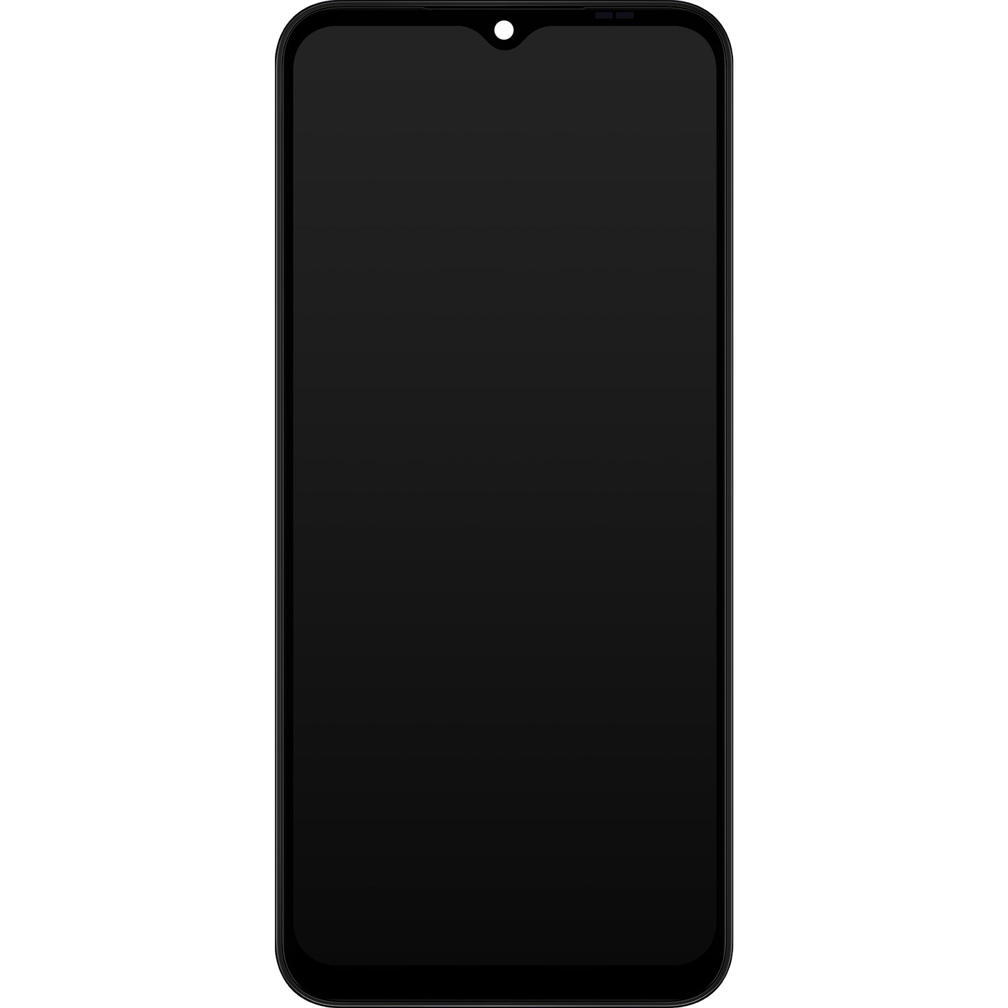 Dotykový displej Samsung Galaxy A14 A145, s rámom, neeurópska verzia, čierny, servisný balík GH82-3111185A