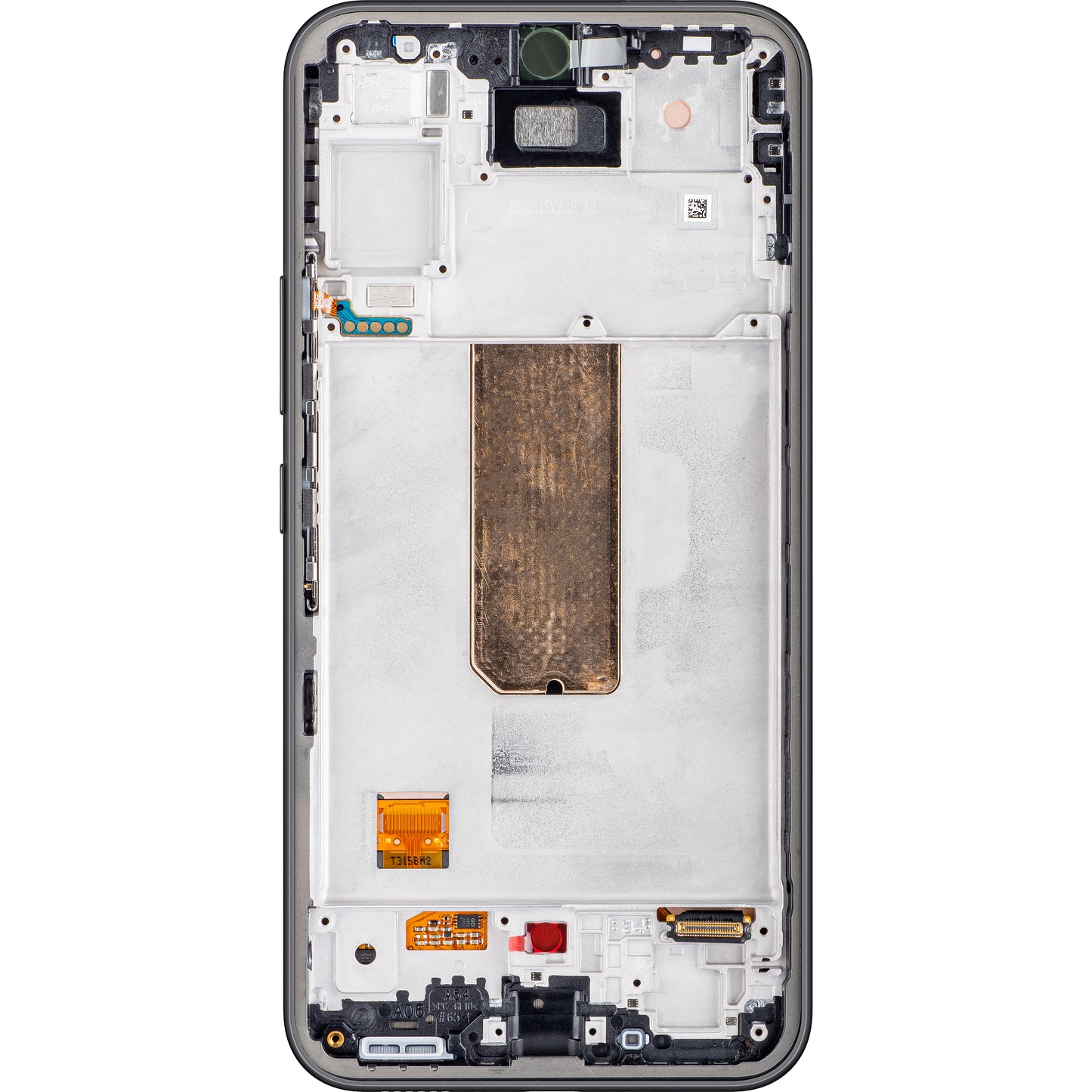 Samsung Galaxy A54 A546 Dotykový displej Samsung Galaxy A54 A546, s rámom, čierny (grafitový), servisný balík GH82-31231A