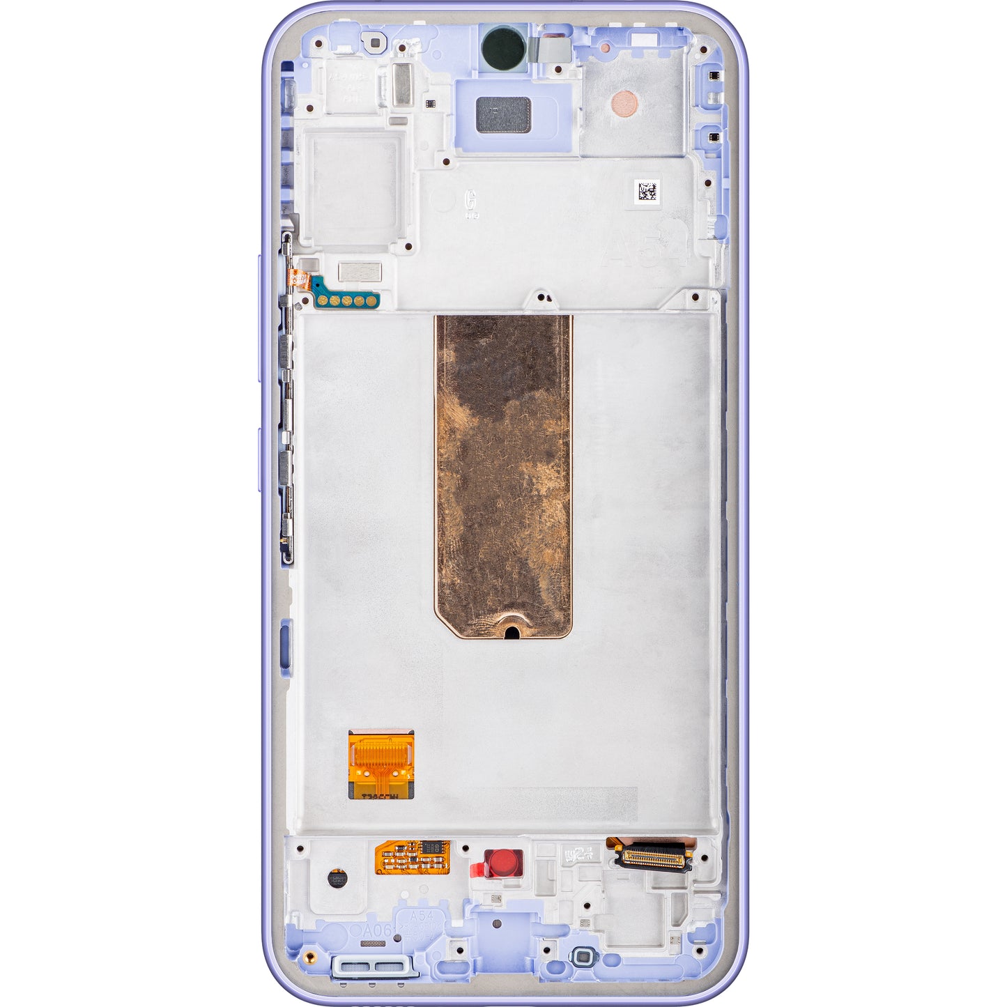 Dotykový displej Samsung Galaxy A54 A546, s rámom, fialový, servisný balíček GH82-31231D