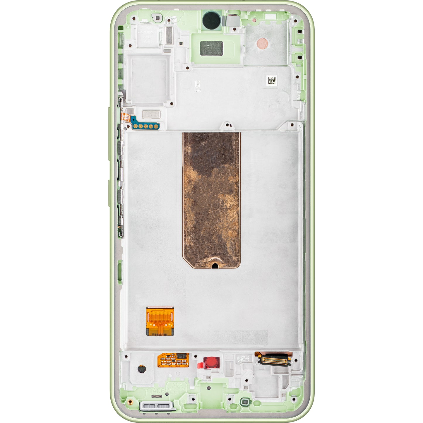 Samsung Galaxy A54 A546 dotykový displej Samsung Galaxy A54 A546, s rámom, limetkovo zelený, servisný balíček GH82-31231C