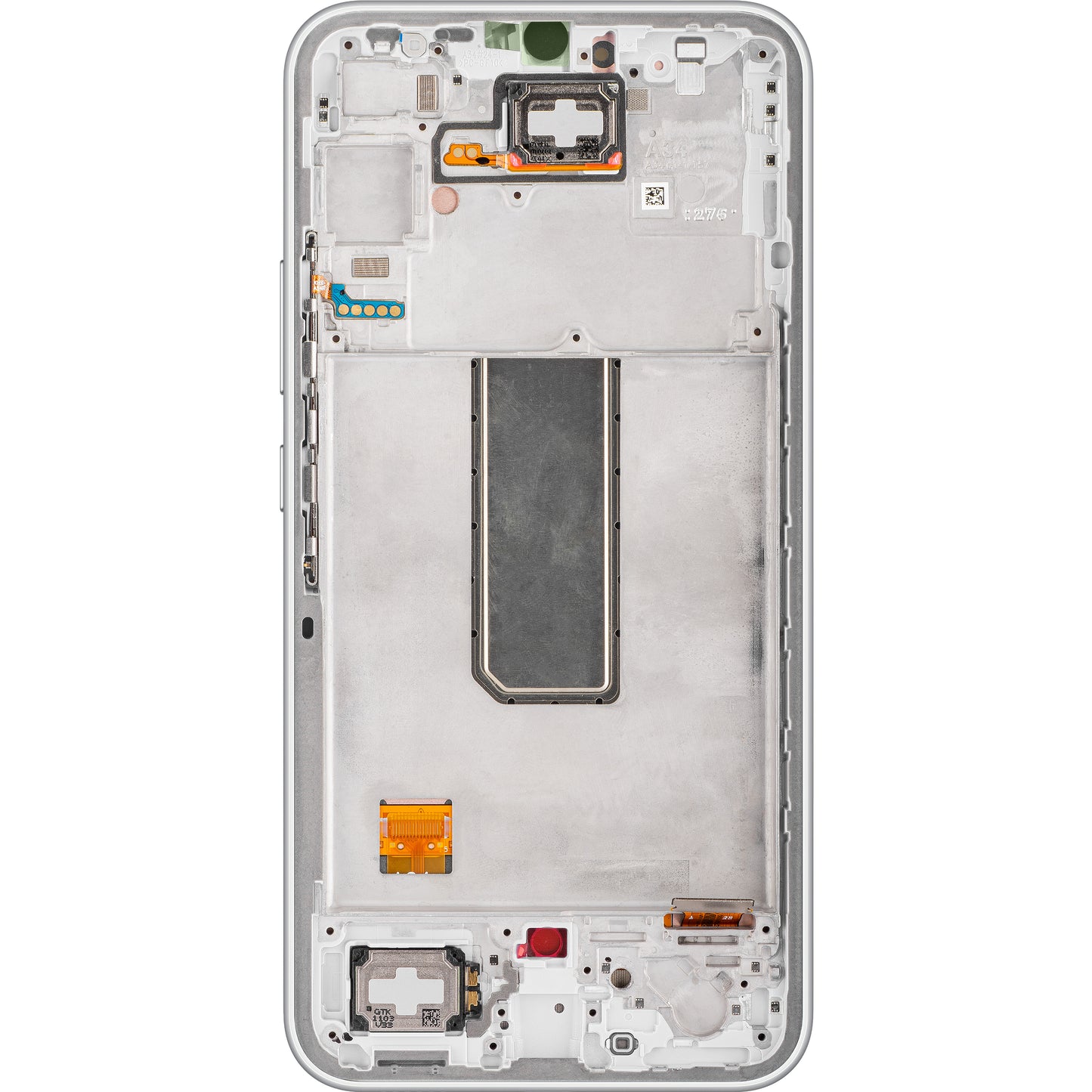 Samsung Galaxy Galaxy A34 A346 dotykový displej s rámom, strieborný, servisný balíček GH82-31200B