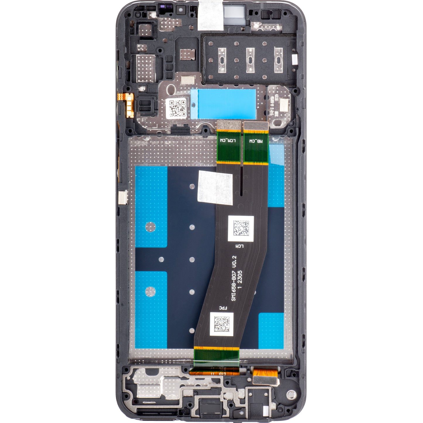 Dotykový displej Samsung Galaxy A14 A145, s rámom, európska verzia, čierny, servisný balík GH81-23540A