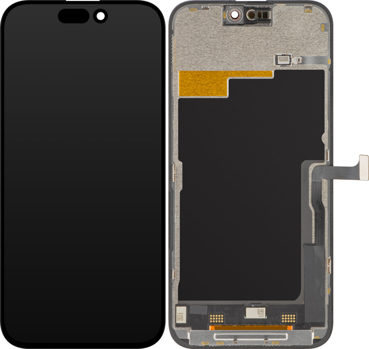Displej so dotykovou obrazovkou ZY pre Apple iPhone 15 Pro Max, s rámom, verzia LCD In-Cell IC pohyblivá, čierna