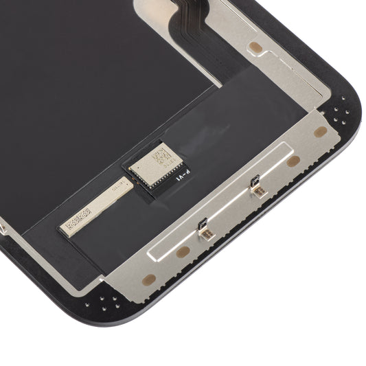 ZY dotykový displej pre Apple iPhone 13, s rámom, pohyblivá verzia OLED IC, čierny