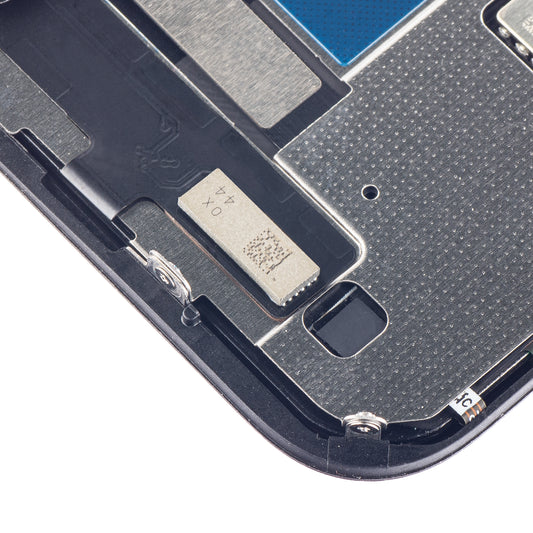 ZY dotykový displej pre Apple iPhone 11, s rámom, verzia s pohyblivým LCD displejom s integrovaným integrovaným obvodom, čierny