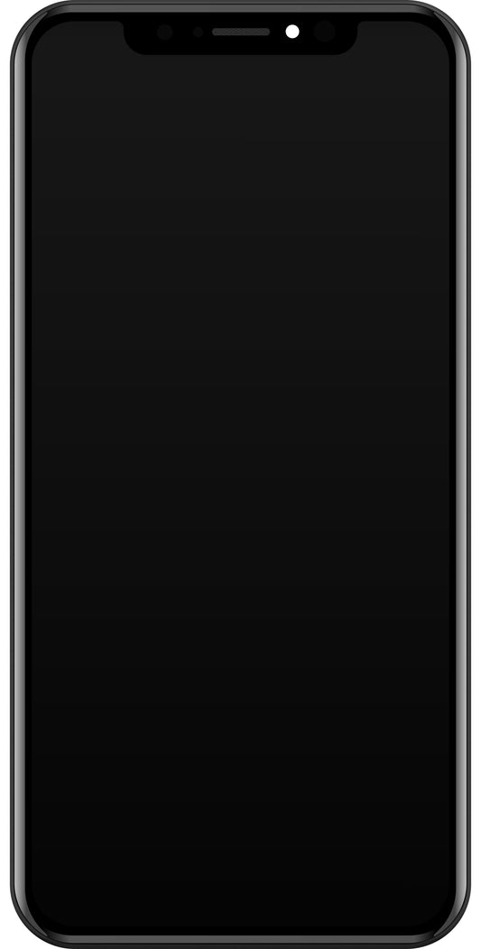 Dotykový displej JK pre Apple iPhone 11 Pro, s rámom, verzia In-Cell LCD, čierny