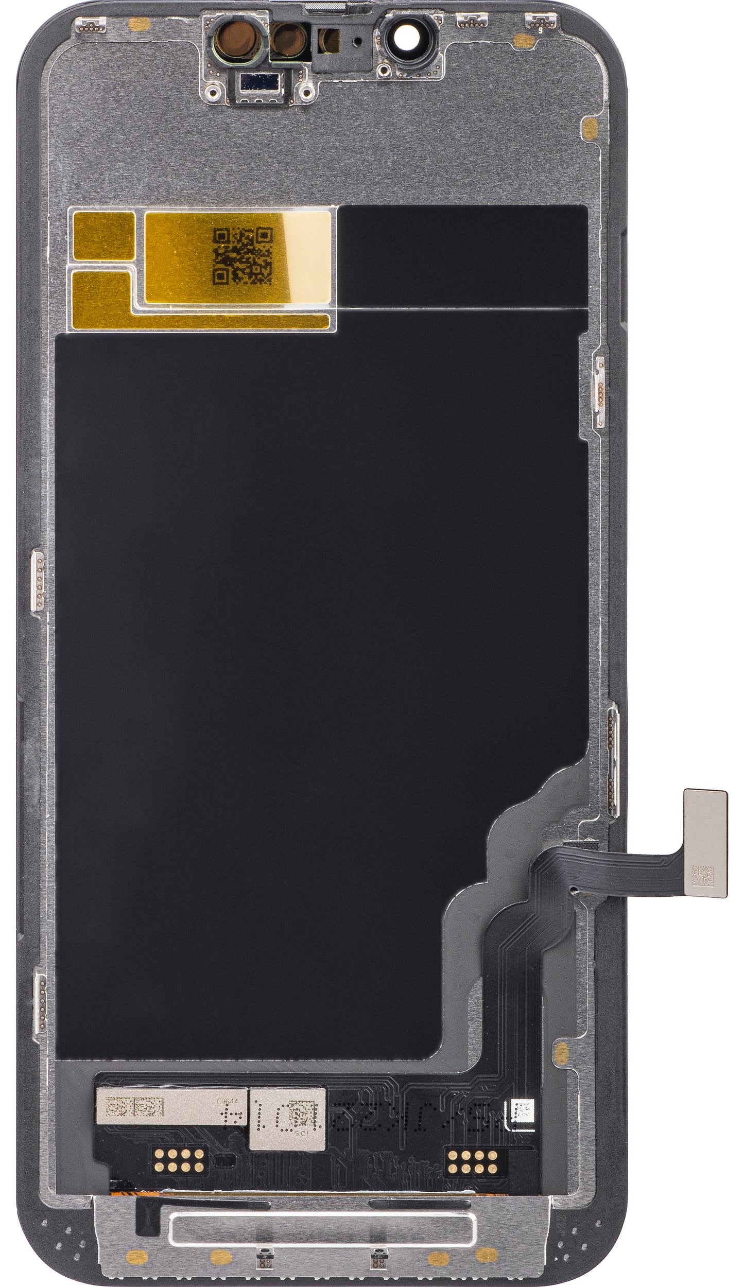 Displej s dotykovou obrazovkou JK pre Apple iPhone 13, s rámom, verzia LCD In-Cell IC Movable, čierna