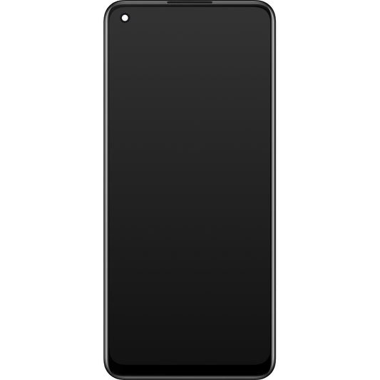 Oppo Find X5 Lite / Reno7 5G dotykový displej s rámom, čierny, servisný balík 4130040