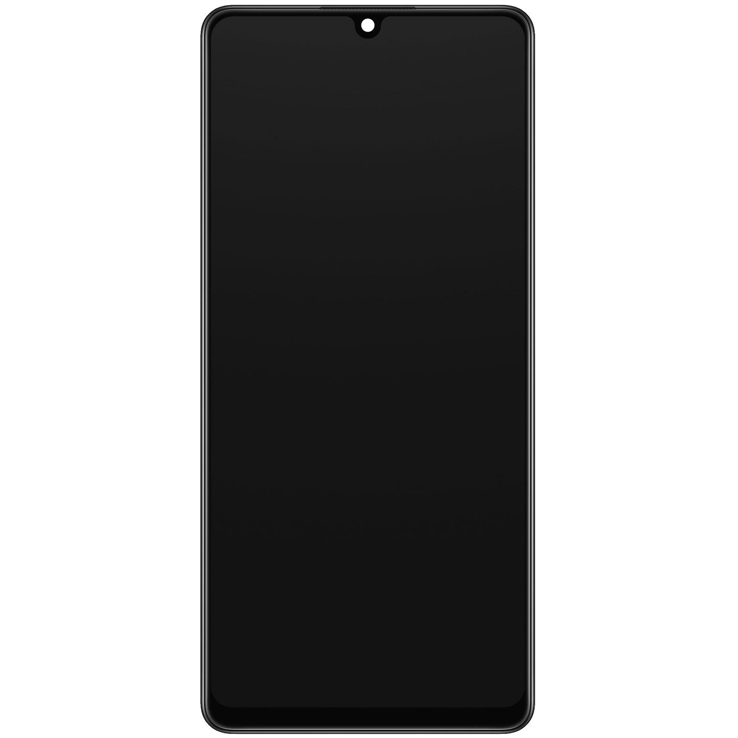 Samsung Galaxy A42 5G dotykový displej A426, s rámom, čierny, servisný balíček GH82-24375A