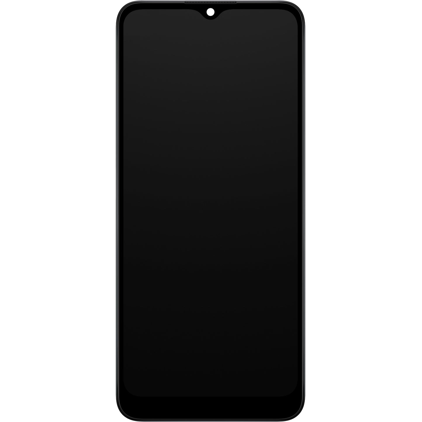 Touchscreen Display Samsung Galaxy A02s A025G, with Frame, Black, Service Pack GH81-20181A