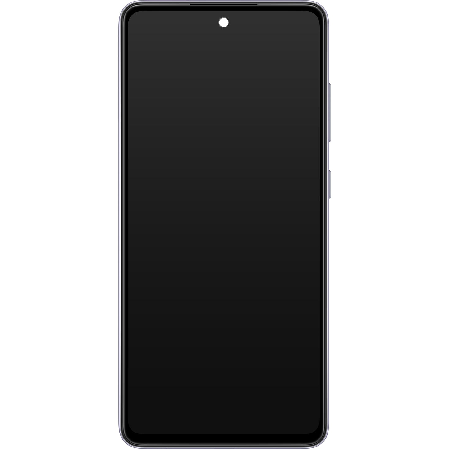 Samsung Galaxy Galaxy A52 5G A526 / A52 A525 dotykový displej s rámom, fialový, servisný balíček GH82-25524C