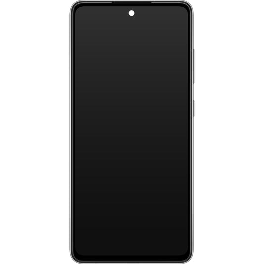 Dotykový displej Samsung Galaxy A52s 5G A528 Dotykový displej s rámom, čierny, servisný balíček GH82-26861A