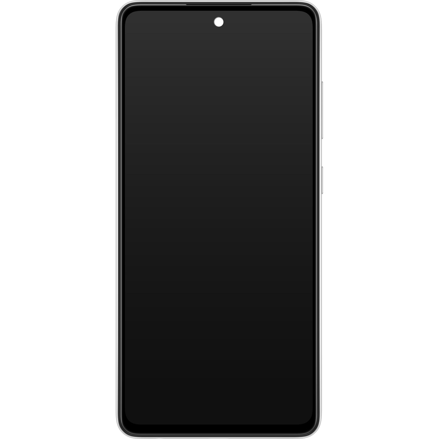 Samsung Galaxy Galaxy A52s 5G A528 dotykový displej s rámom, biely, servisný balíček GH82-26861D