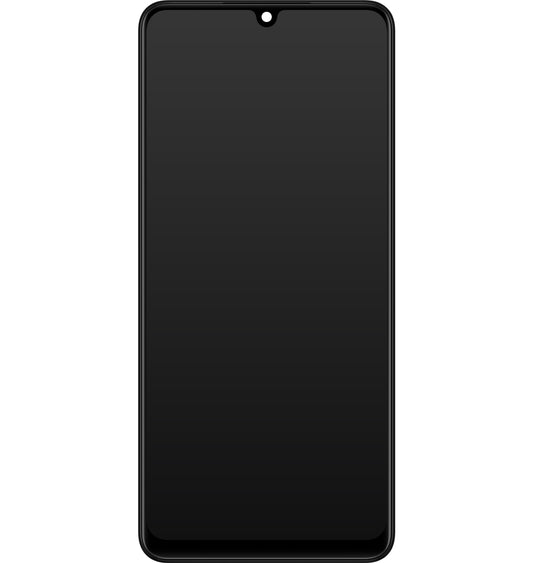Samsung Galaxy Galaxy A22 A225 dotykový displej s rámom, čierny, servisný balíček GH82-25944A
