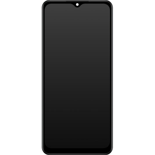 Samsung Galaxy Galaxy A02 A022 dotykový displej s rámom, čierny, servisný balíček GH82-25249A