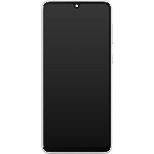 Samsung Galaxy Galaxy A33 5G A336 dotykový displej s rámom, biely, servisný balíček GH82-28143B