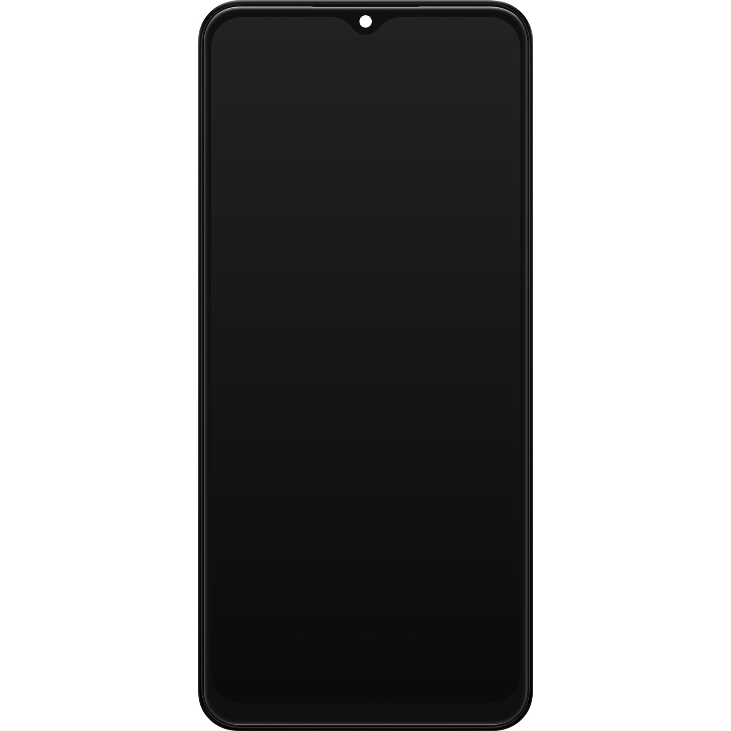 Samsung Galaxy Galaxy A13 A135 dotykový displej s rámom, čierny, servisný balík GH82-28508A