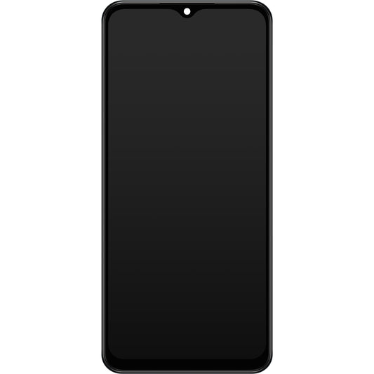 Samsung Galaxy Galaxy M13 M135 dotykový displej s rámom, čierny, servisný balíček GH82-29132A