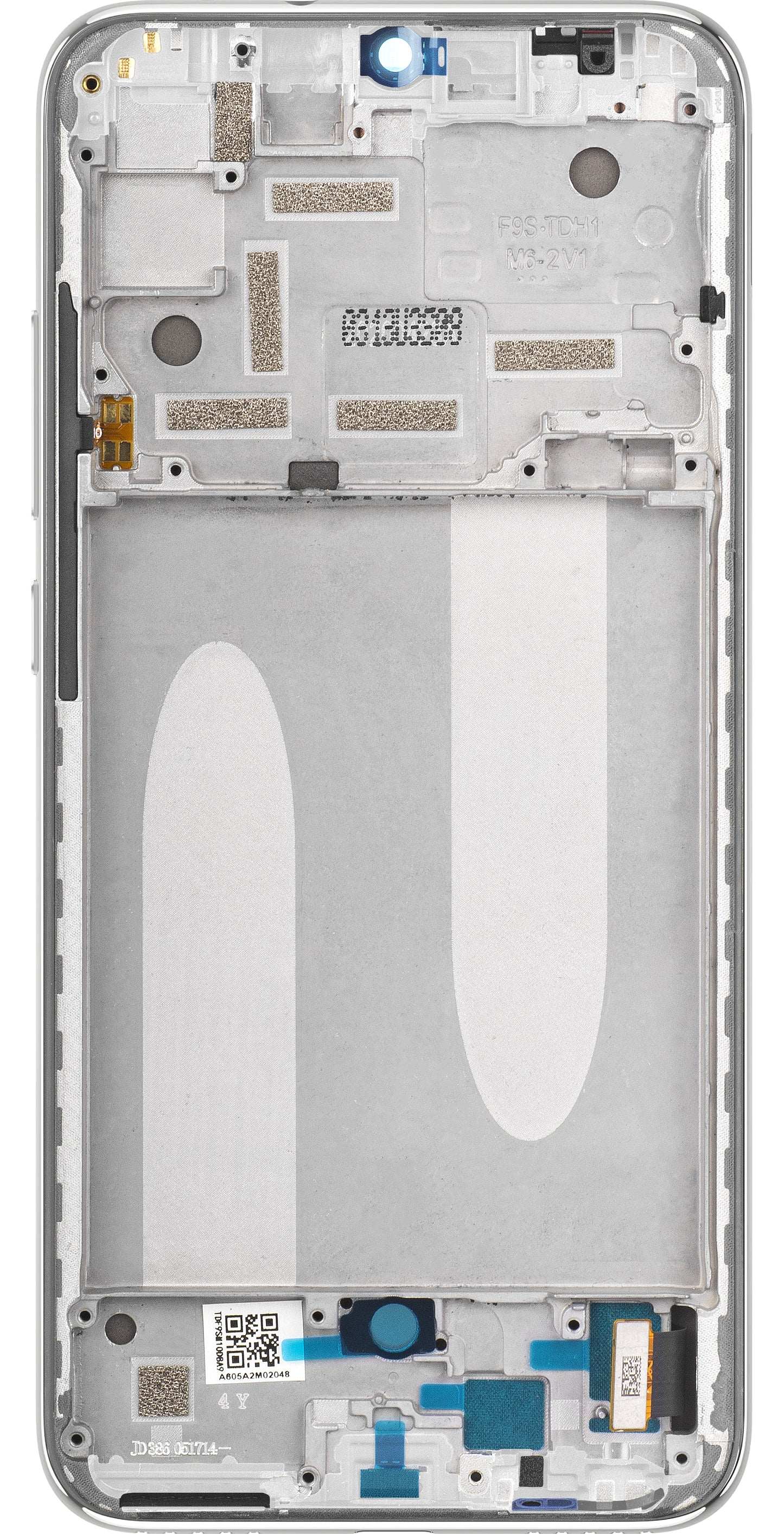 Xiaomi Mi A3 dotykový displej, s rámom, sivý, servisný balíček 5603100090B6