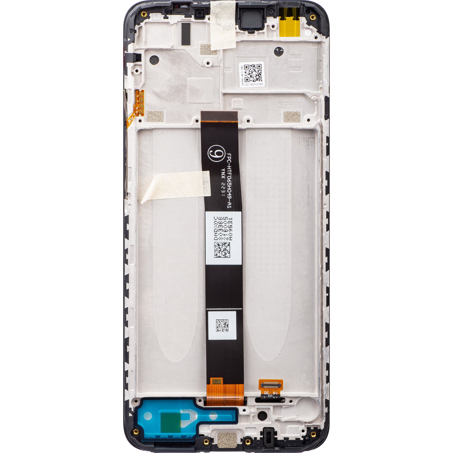 Xiaomi Redmi Redmi 9C NFC / 9C / 9A Dotykový displej s rámom, čierny, servisný balík 5600070C3L00