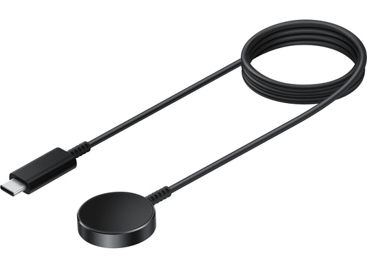 Nabíjací kábel pre Samsung Galaxy Watch Series, čierny EP-OR900BBEGGWWW