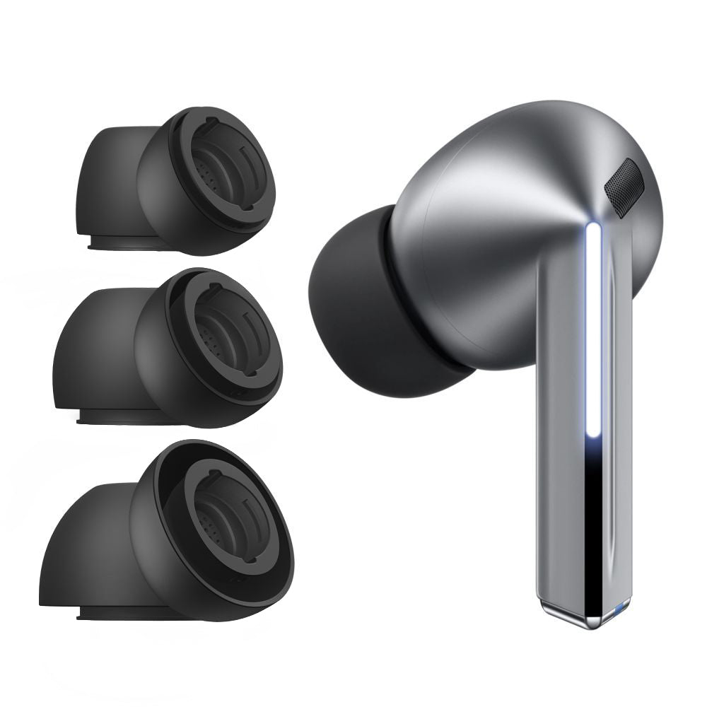 Štuple Tech-Protect pre Samsung Galaxy Buds3 FE / Buds3 Pro / Buds3, Veľkosť S / M / L, Čierne