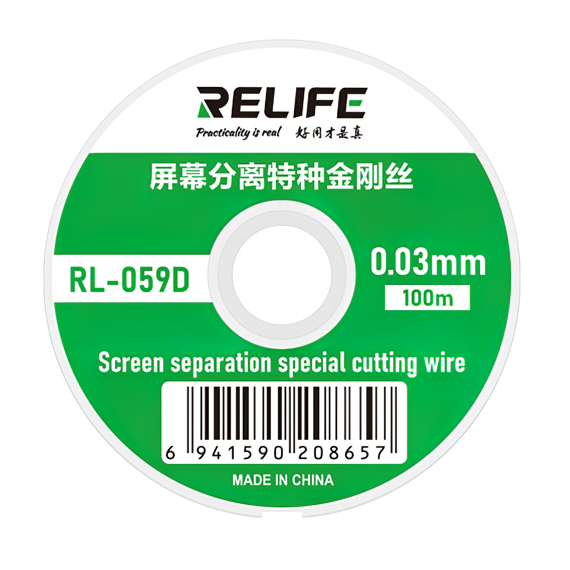 Drôt Molibdén Relife RL-059D, 0,03 mm, 100 m