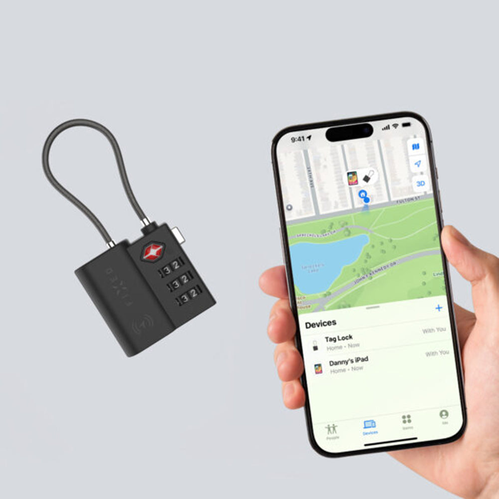 Fixed SmartTag Travel pre iOS Series, Čierna